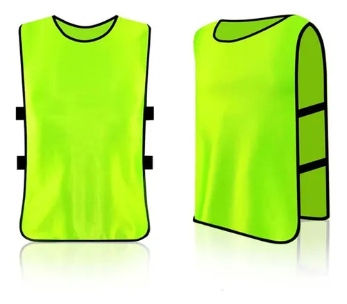 Chaleco Deportivo De Entrenamiento Adulto Fútbol Atletismo Color Verde®