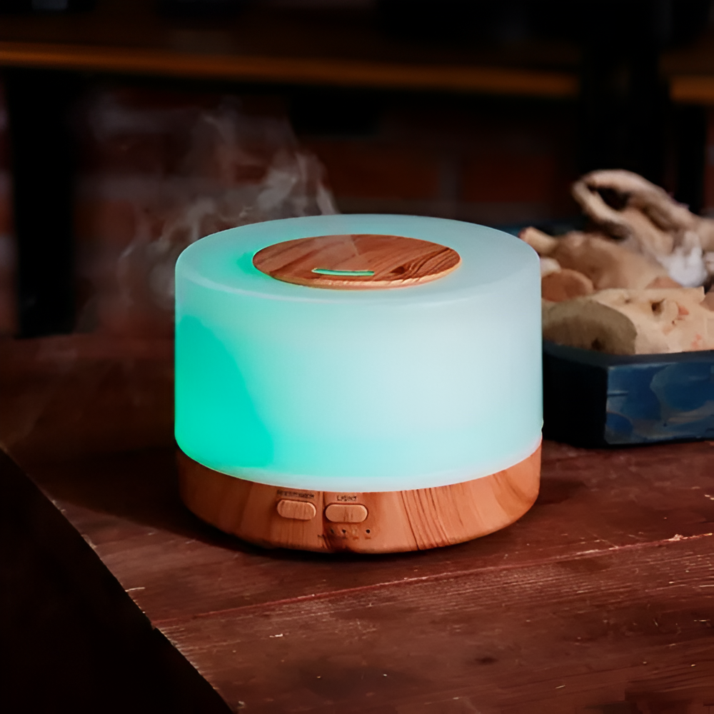 Humificador De Ambiente 220v Con Control Remoto Madera®
