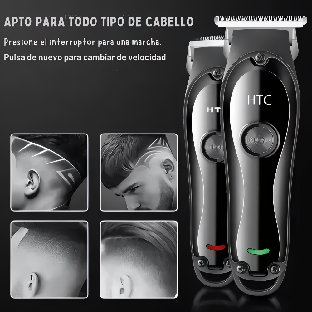 Afeitadora Eléctrica Recortadora Pelo Htc At-118 Carga Usb®