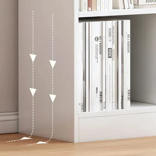 Biblioteca Librero Multifunción Minimalista Mdf Blanco®