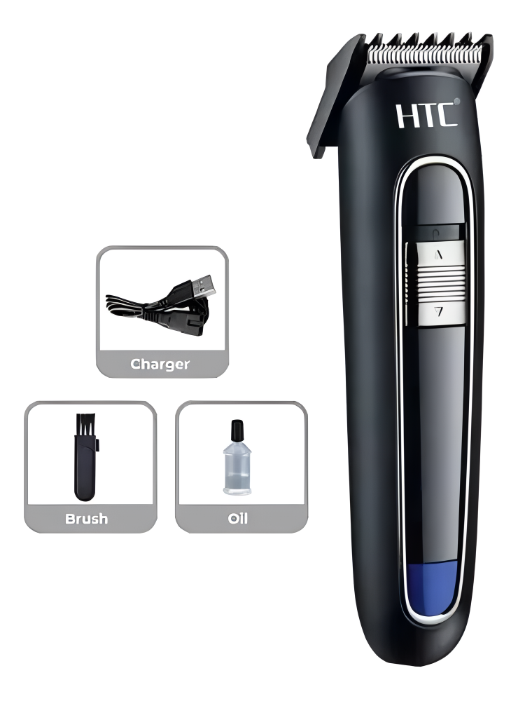 Afeitador Eléctrico Pro Htc At-520 Portátil Diseño Compacto®