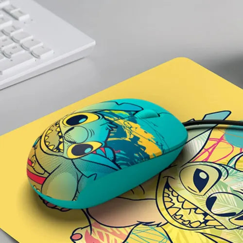 Mouse Pad Xtech Disney Stitch 22 X 18 Infantil Color Yellow®