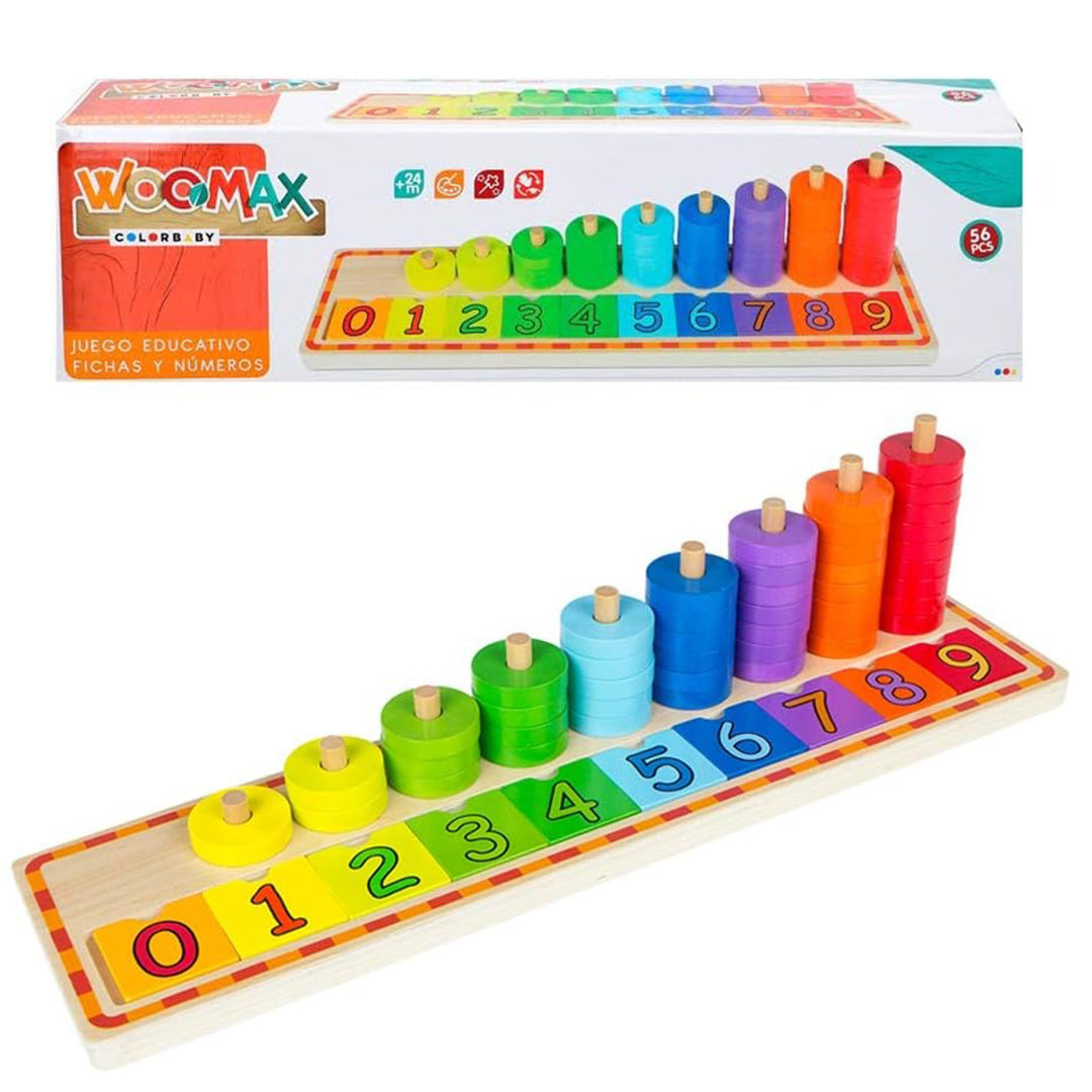 Juego Tablero Matemático Conteo De Números Y Reconocimiento®