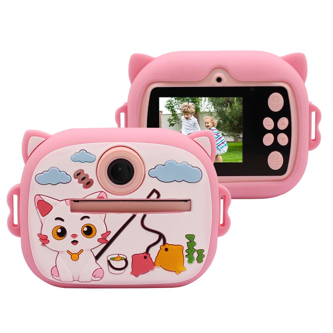 Camara De Fotos Instantánea Gatito Para Niños