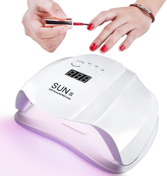 Lampara Uv Para Secado De Uñas 54w Sun