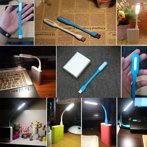 Lampara Luz Led Portatil Usb Flexible