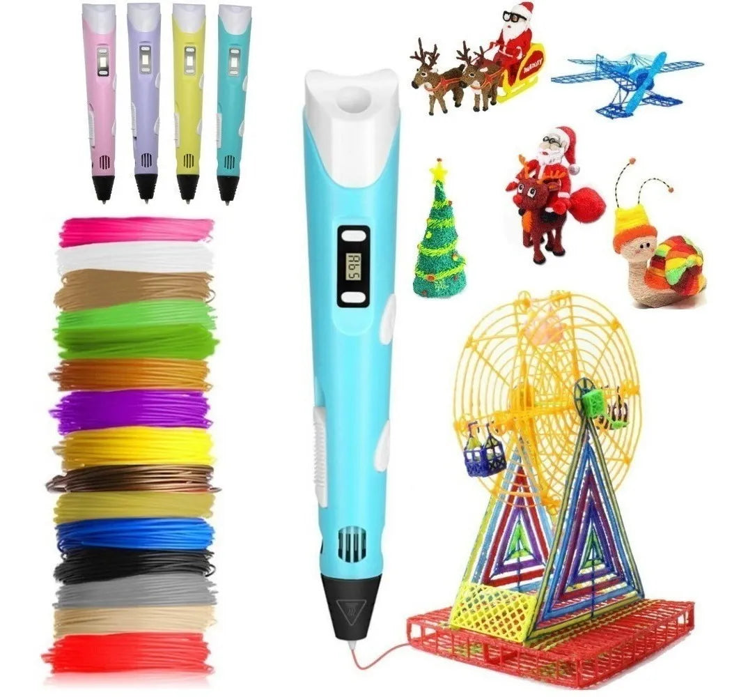 Lapicera 3d Lápiz Impresión Con Filamento Impresora 220w