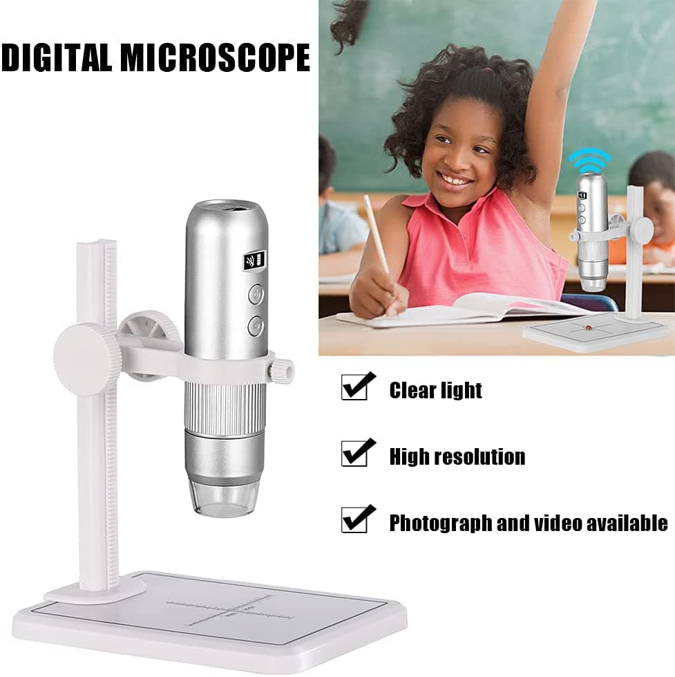 Microscopio Digital Usb Con Soporte Wifi Ms4