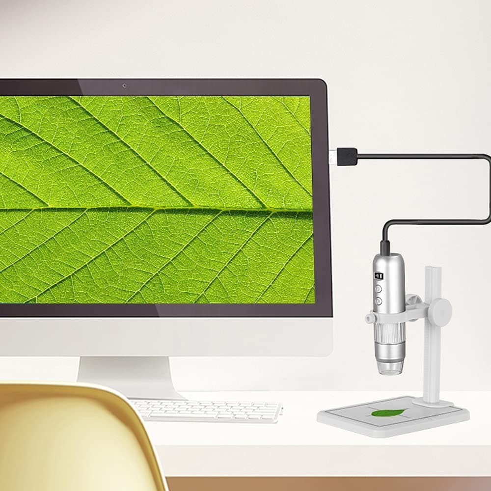 Microscopio Digital Usb Con Soporte Wifi Ms4
