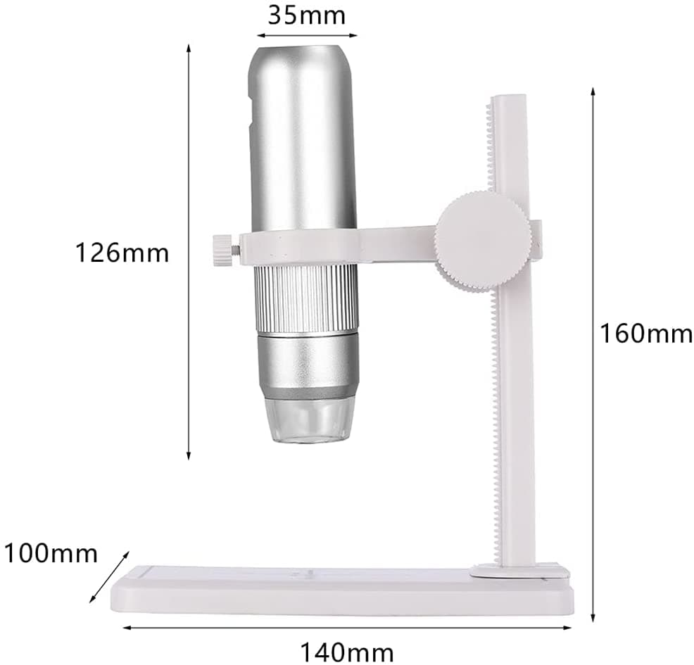 Microscopio Digital Usb Con Soporte Wifi Ms4