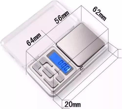Balanza Digital De Precisión Lcd Hasta 200g, De Bolsillo®