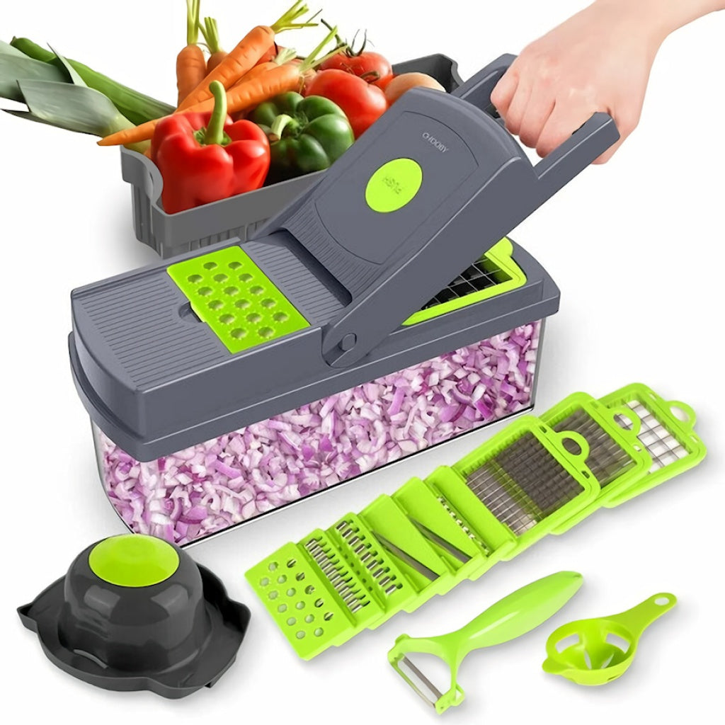 Rallador Picador Cortador Alimentos Verduras