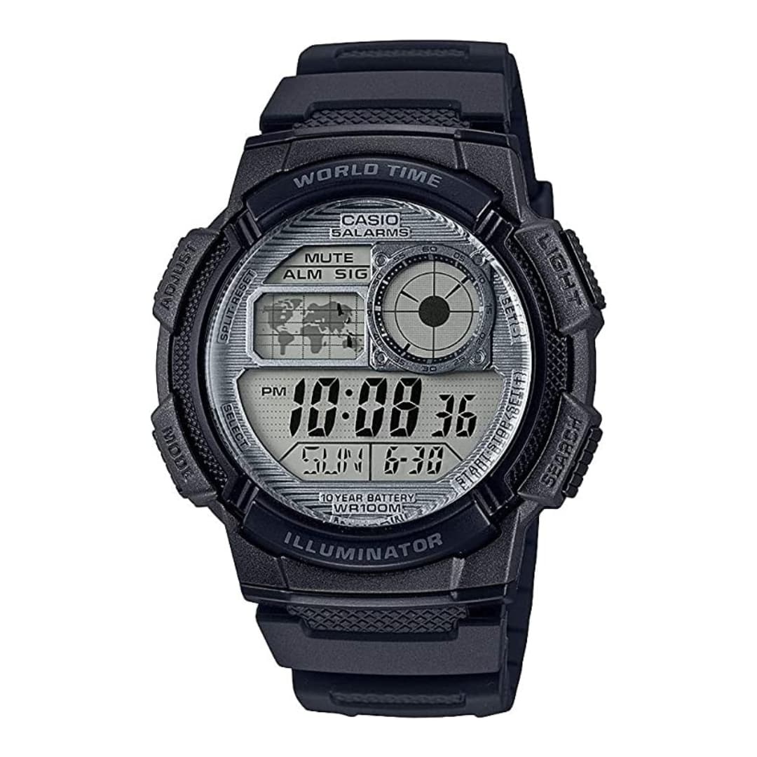 Reloj Digital Casio Ae-1000w-7av Resistente Al Agua 100mts®