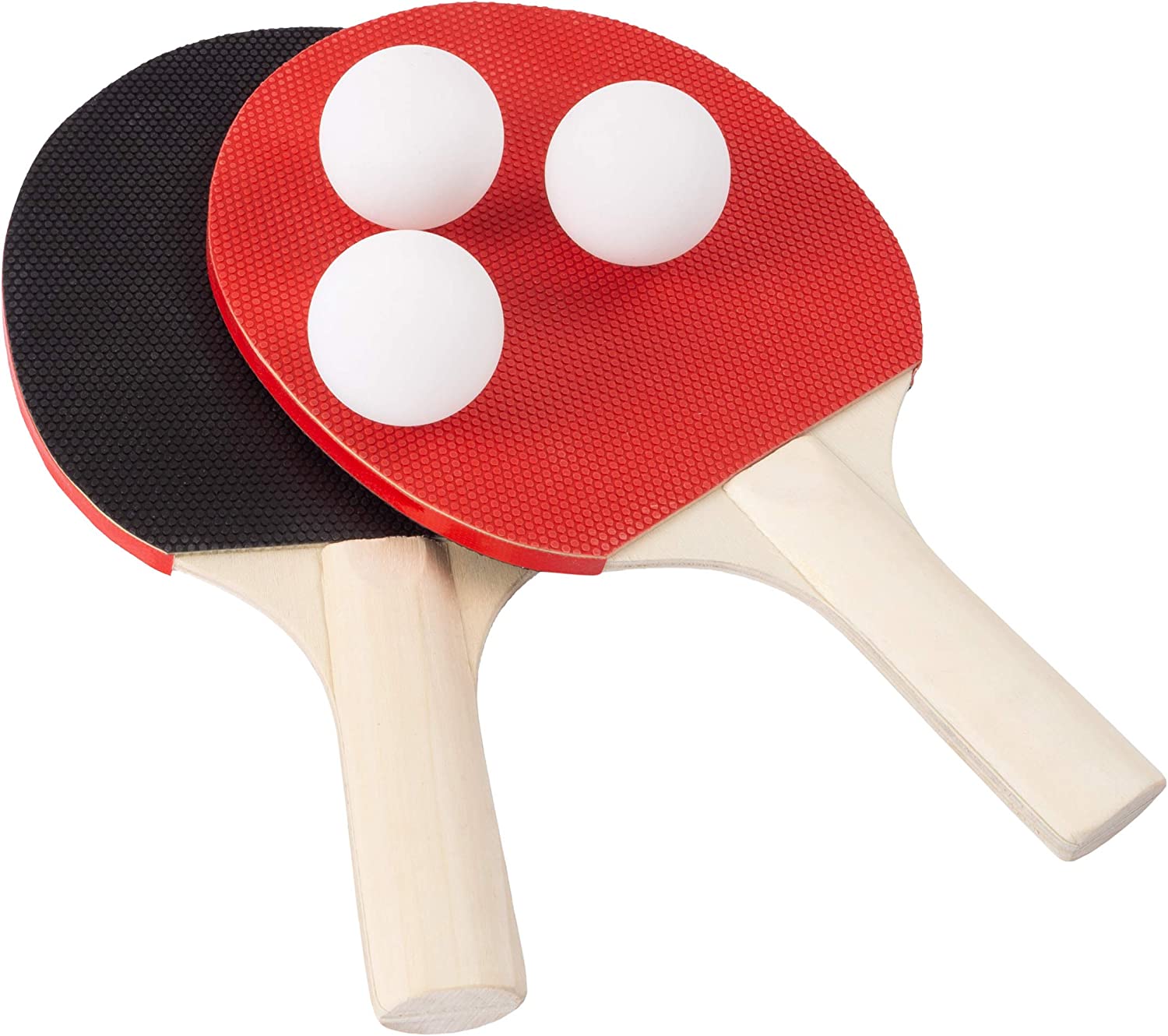 Set Ping Pong Red Extensible 2 Paletas 3 Pelotas Profesional