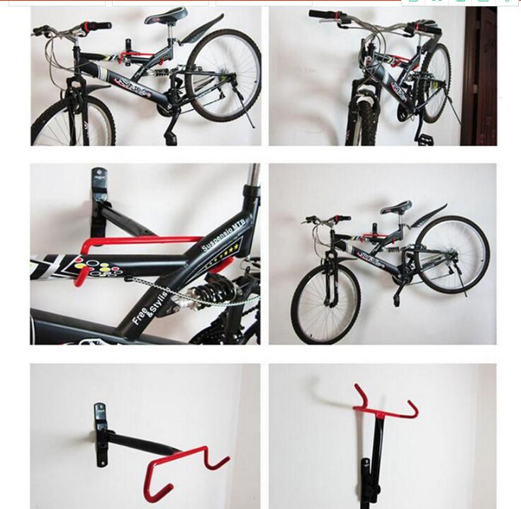 Soporte Chico De Pared De Bicicleta Retráctil