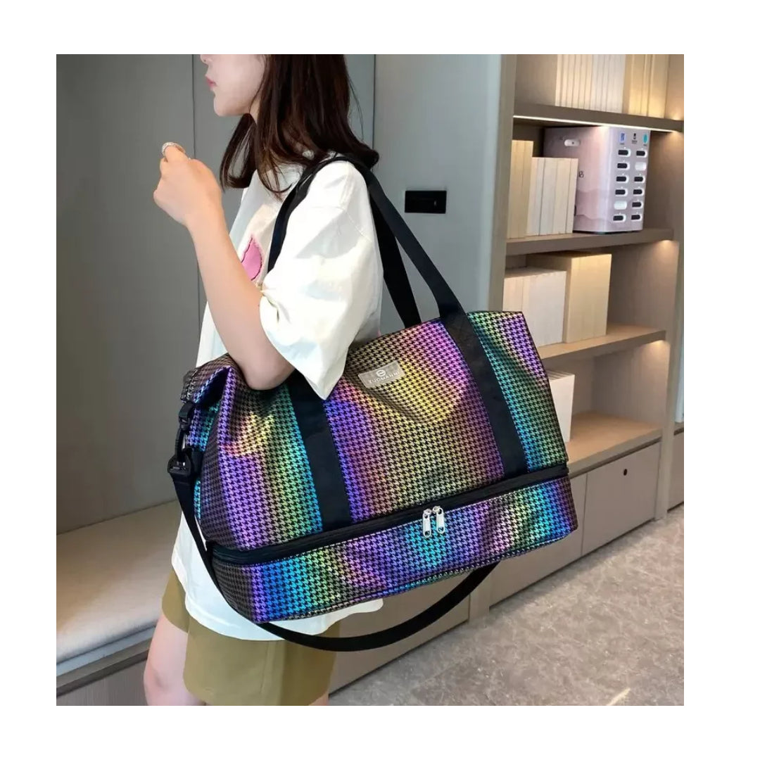 Bolso Dama Deportivo Multifunción Viaje Impermeable 30l®
