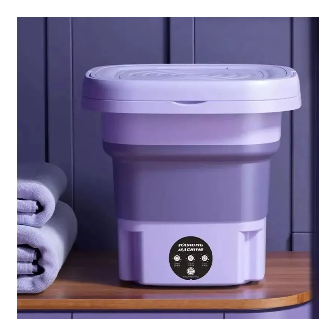 Mini Lavarropas Lavadora Plegable Portátil Para Ropa 8.5lt®