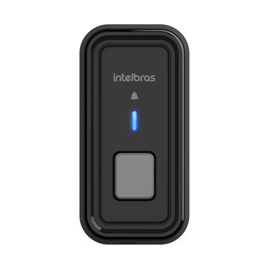 Timbre Inalámbrico Intelbras Black Cib 101, Color Negro, 110 V/220 V