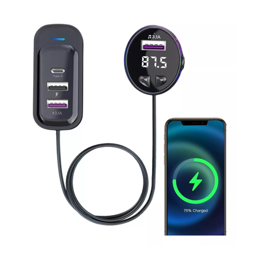 Cargador 12v De Auto Multipuerto, Reproductor Mp3 Bluetooth® Agregar a favoritos $ 699