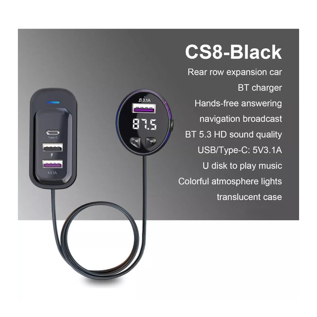 Cargador 12v De Auto Multipuerto, Reproductor Mp3 Bluetooth® Agregar a favoritos $ 699