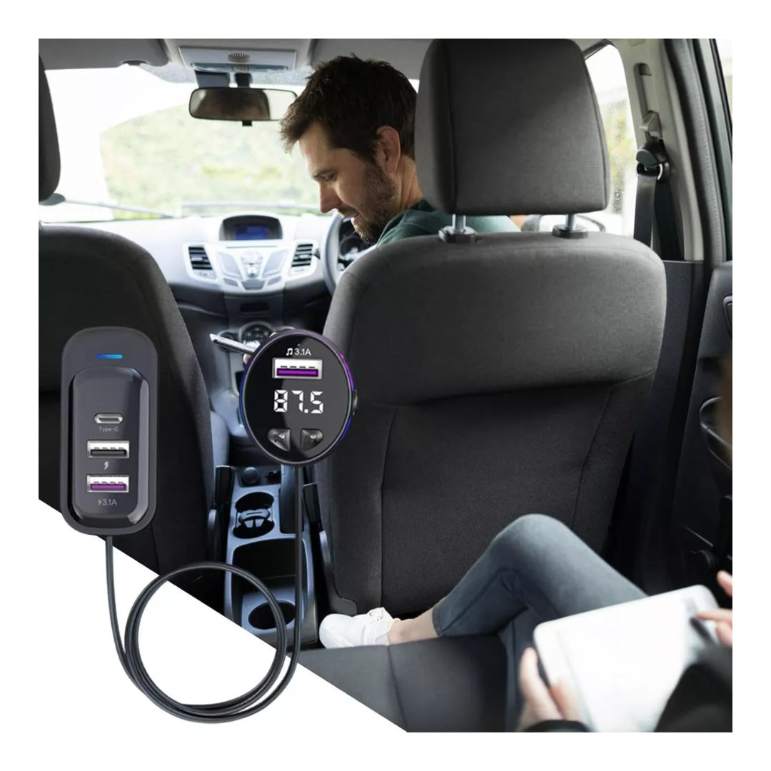 Cargador 12v De Auto Multipuerto, Reproductor Mp3 Bluetooth® Agregar a favoritos $ 699