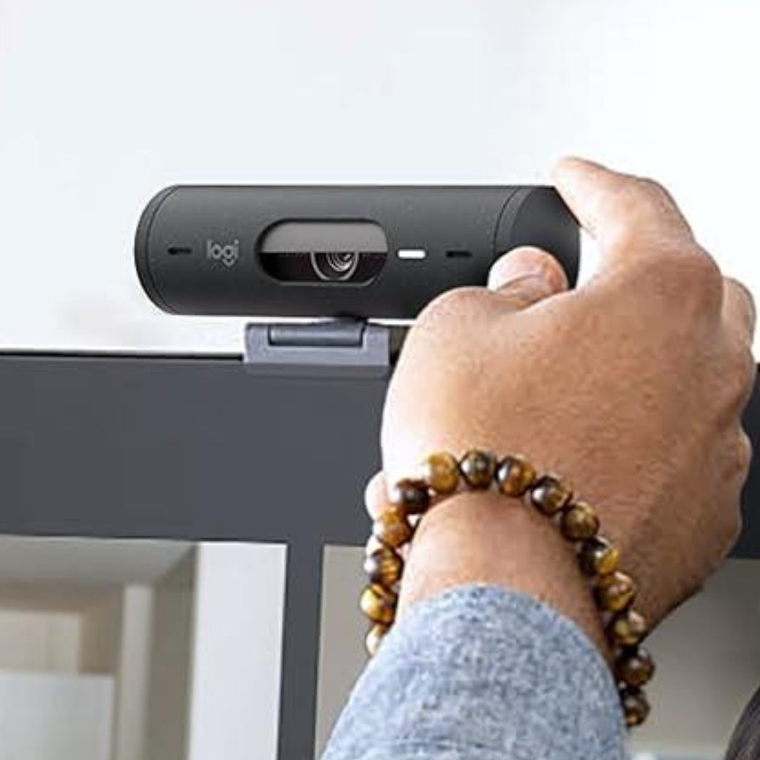 Cámara Web Logitech Brio 500 Full Hd 4mpx Color Graphite®