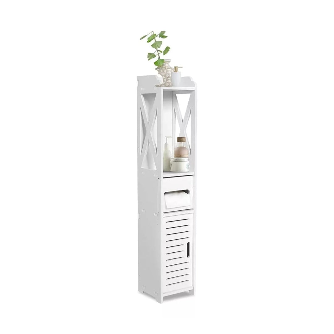 Mueble Organizador 80x15cm Estantes Espacios Reducidos Baño®