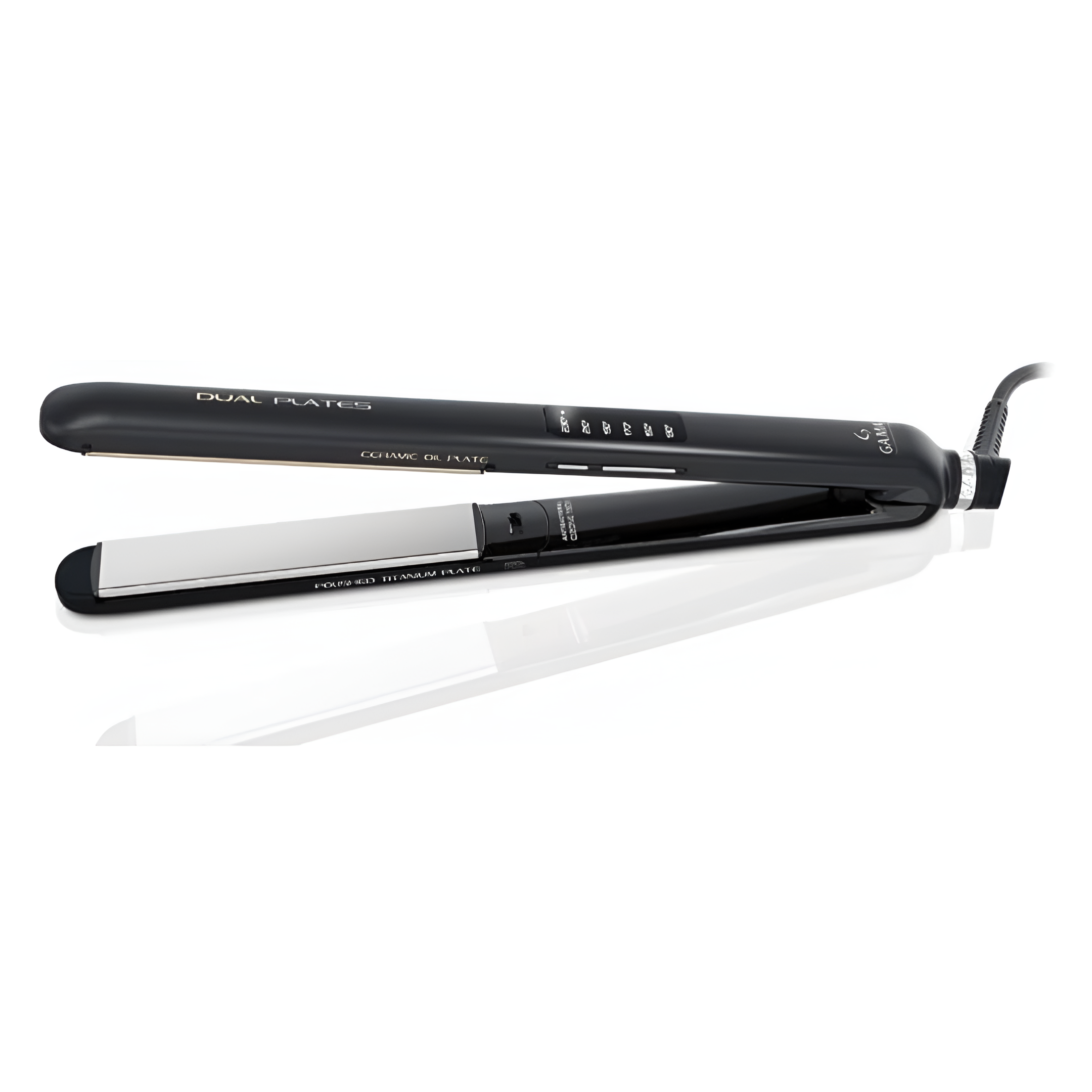 Plancha De Pelo GAMA Italy Cp14 Ozono Dual Plates Led®