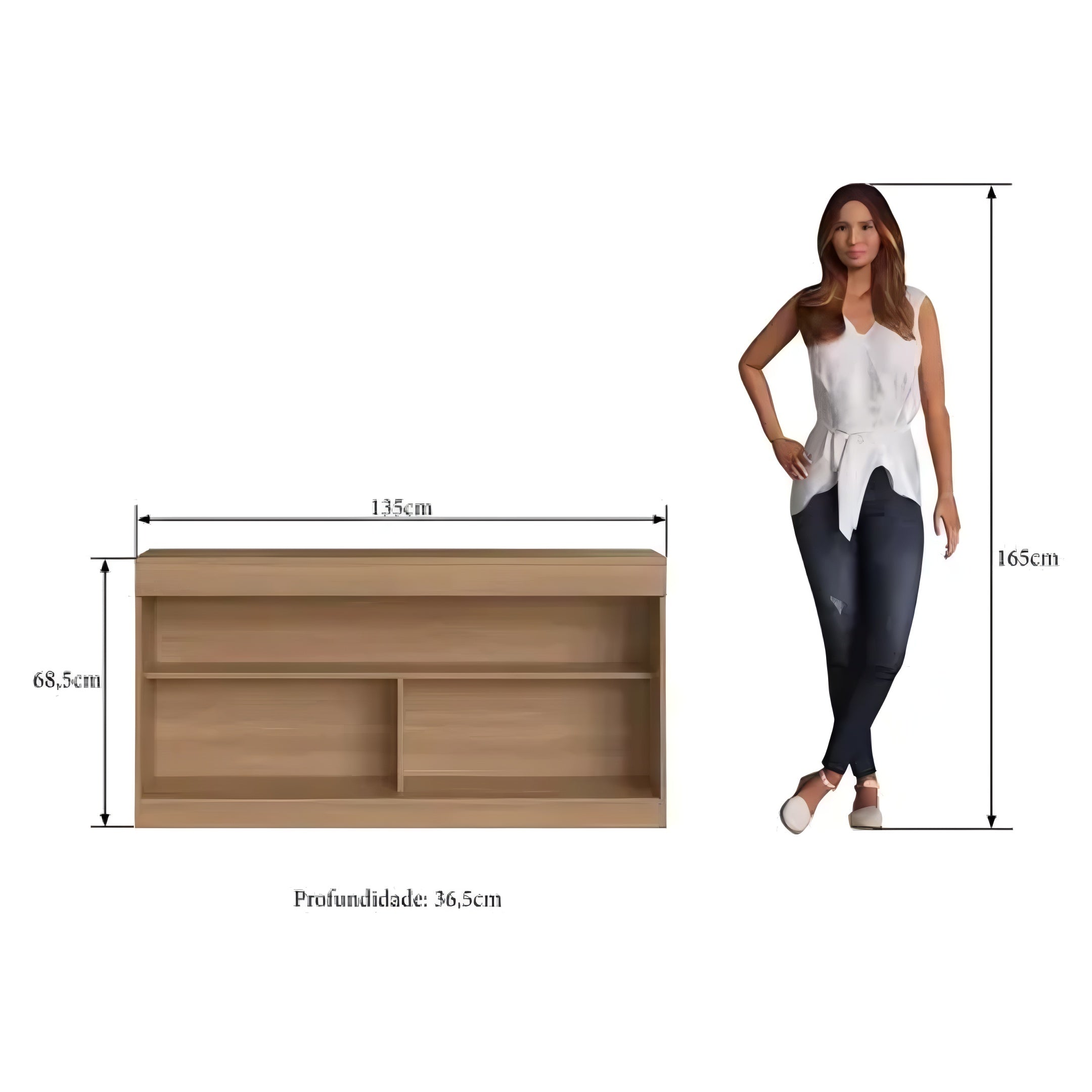 Rack De Tv Elegante Aparador Living Comedor Mueble Premium®