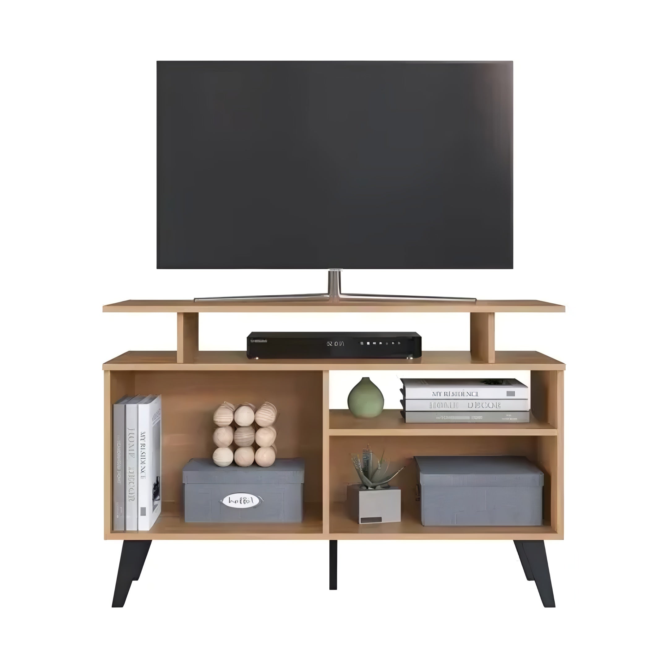 Rack Tv Lcd Led Living Sala Dormitorio 2 Puertas 3 Estantes®