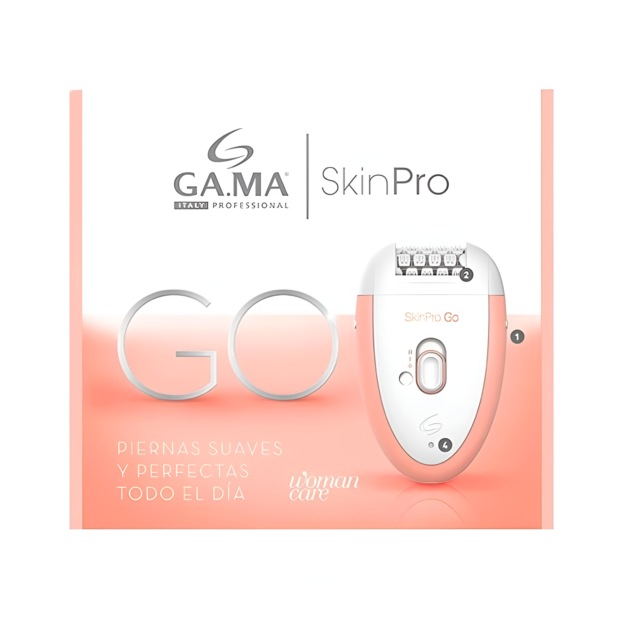 Depiladora GAMA Italy Skinpro Go Para Piernas Color Rosa®