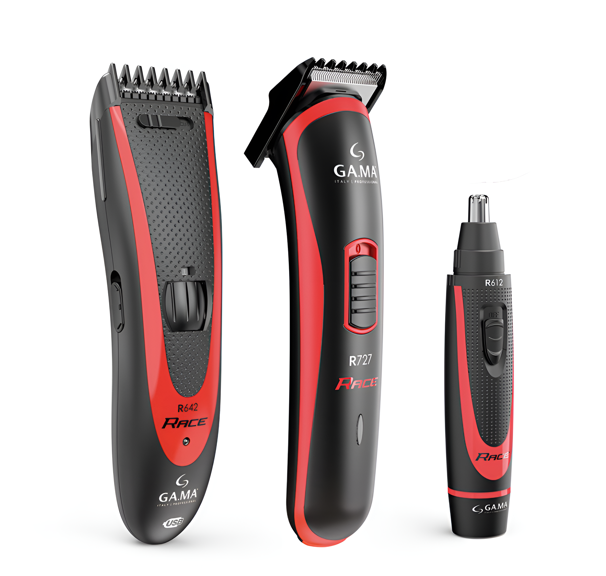 Set GAMA Italy Race 649 Cortabarba + Cortapelo + Trimmer®