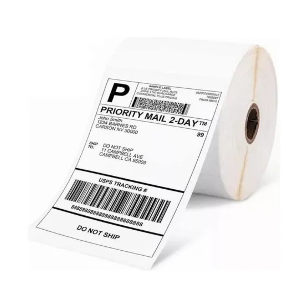 Rollo 500 Etiquetas Autoadhesivas Térmicas Mercado Envio X4®