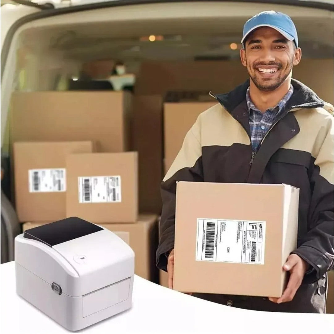 Rollo 500 Etiquetas Autoadhesivas Térmicas Mercado Envio X4®