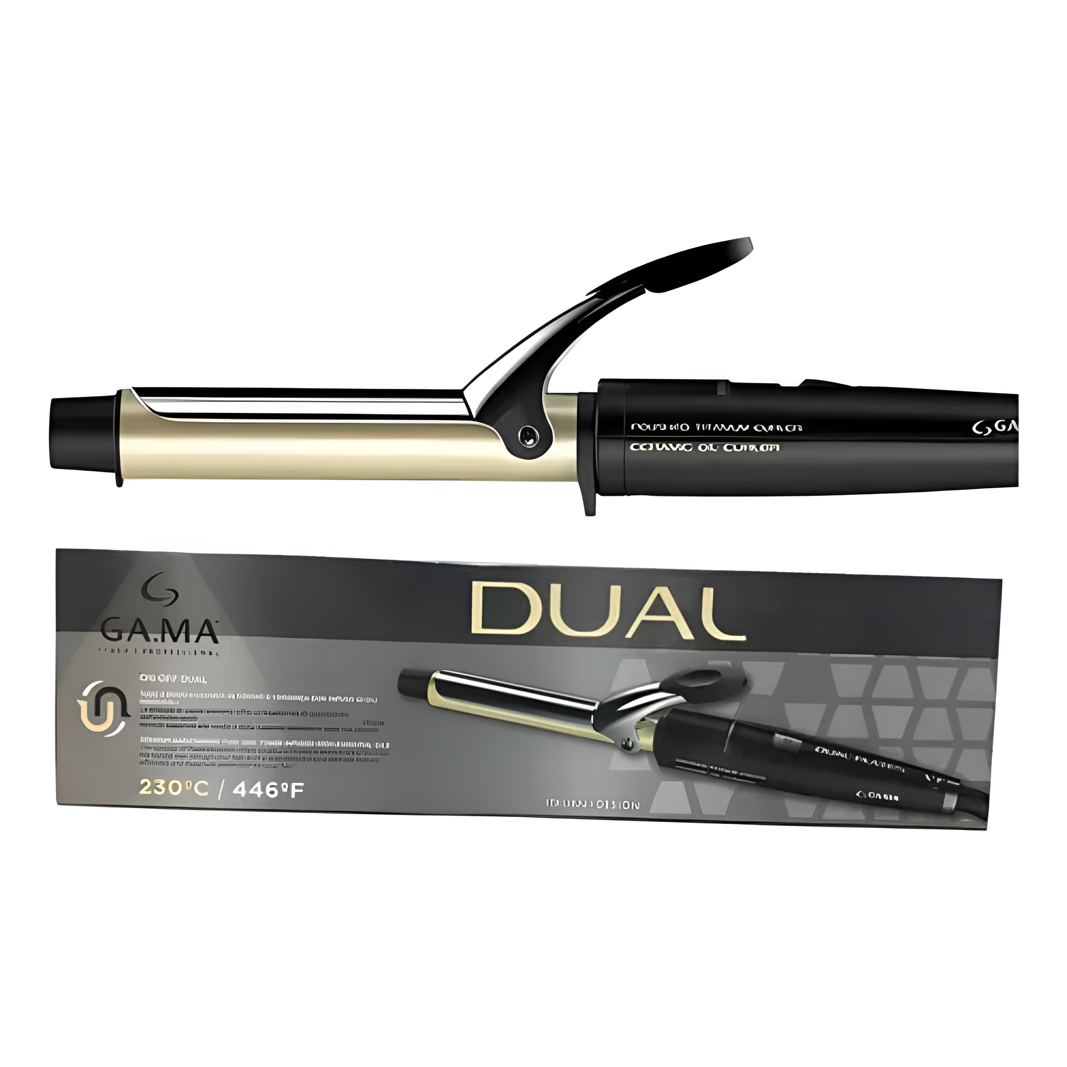 Rizadora GAMA Italy Dual Plates 19 Mm Tubo Oil Cerámico®