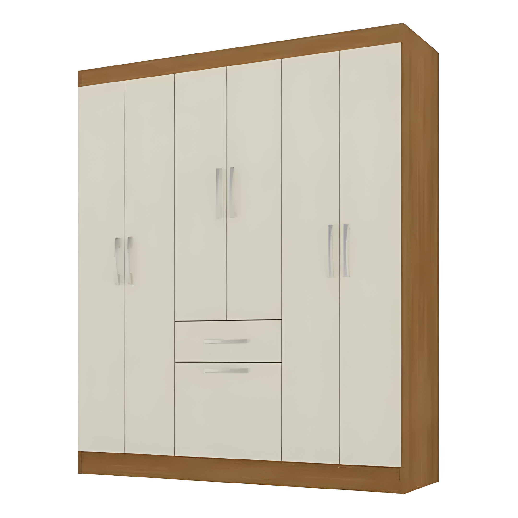 Ropero Moderno 6 Puertas 1 Cajón 1 Espacio Para Zapatos Mdf®