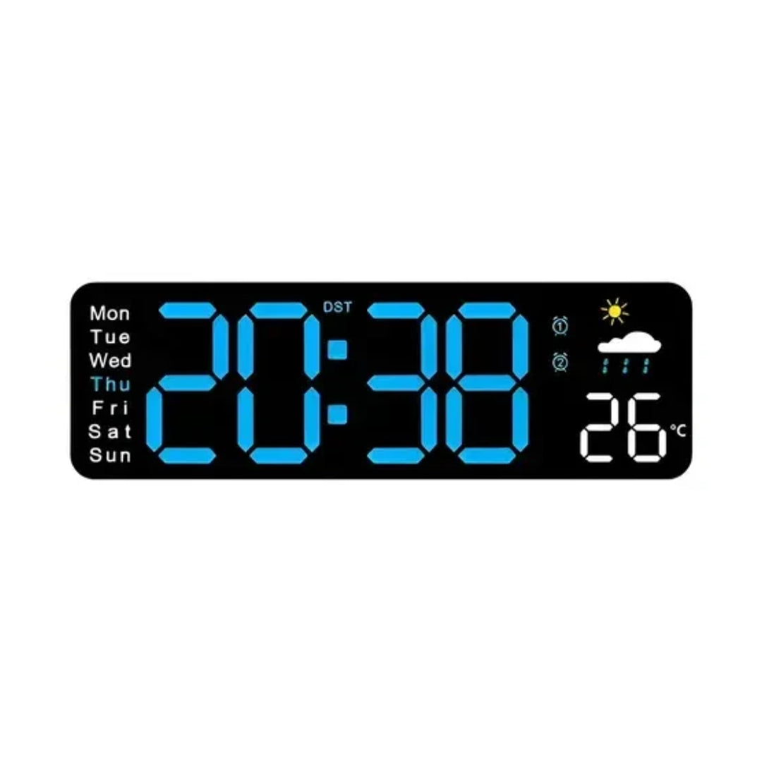 Reloj Alarma Despertador Digital Lcd Iluminado Temperatura®
