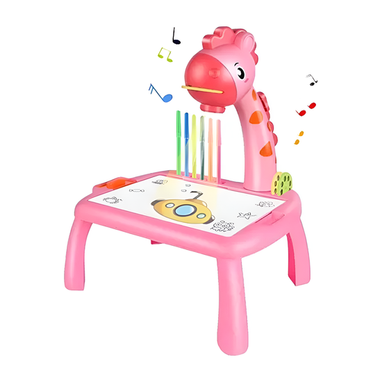 Pizarra Proyectora De Dibujo - Jirafa Rosa®