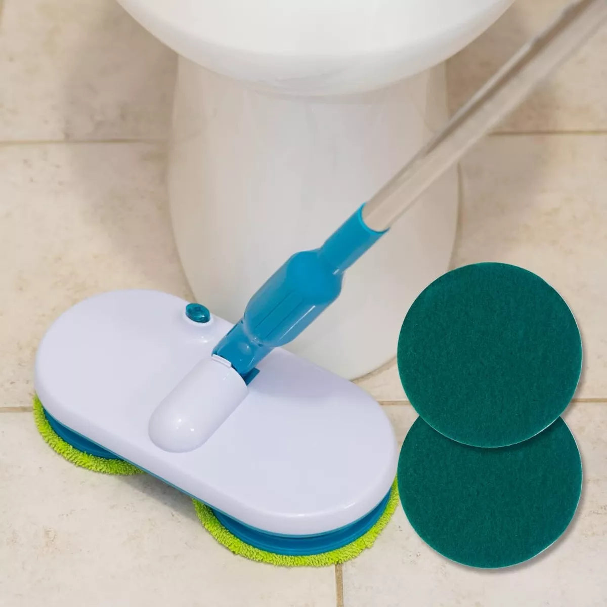 Trapeador Giratorio Recargable Spinning Mop 6 Almohadillas®
