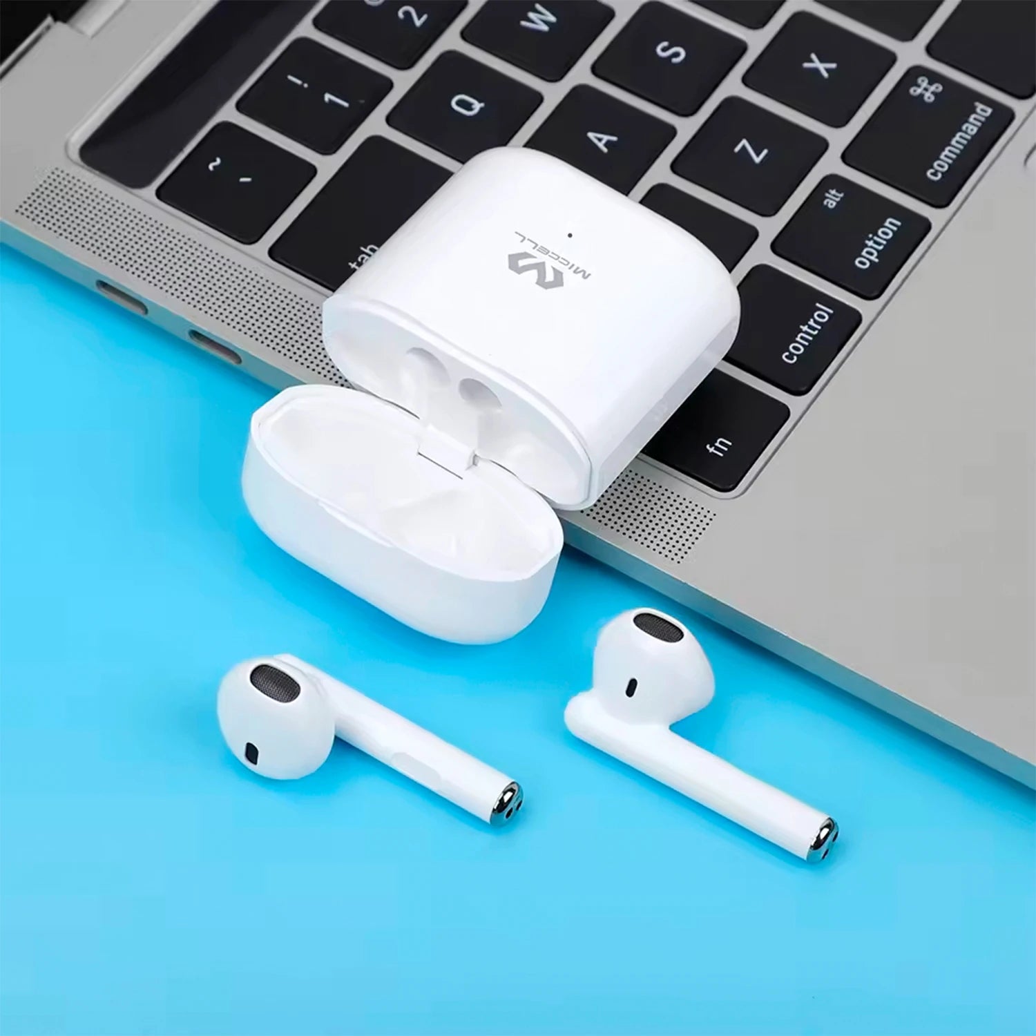 Auricular Bt Tws Miccell Vq-bh10 Blanco Control Tactil®