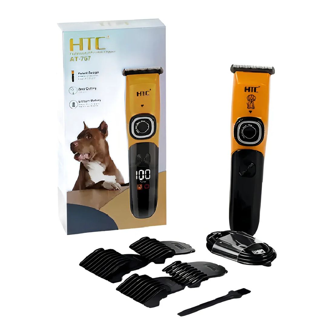 Cortapelo Para Mascota Recargable Htc At-767 Color Naranja®