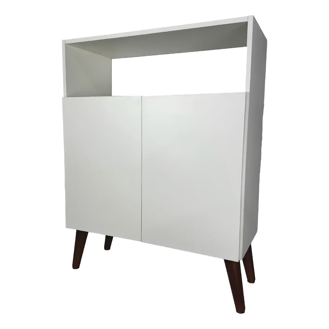 Aparador Orgánico Moderno Multiuso con 2 Puertas y Nicho®
