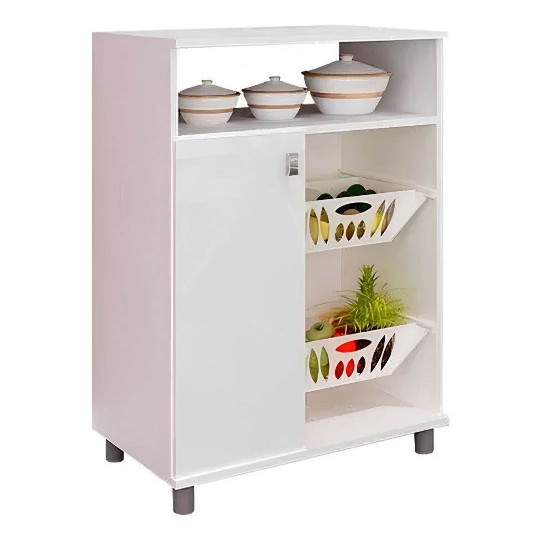 Mueble Organizador Alacena de Cocina 2estantes 1puerta Resist®