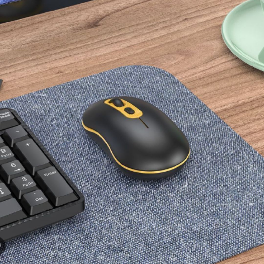 Mouse Inalámbrico Ergonómico Usb Hoco Gm21 2.4g Pro®