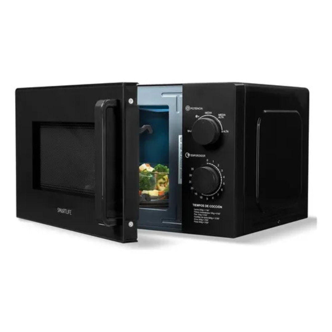 Microondas Smartlife 700w Sl-mwo20mb 20l Color Negro®