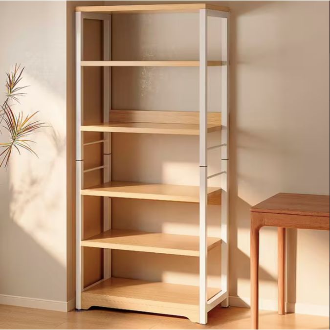 Estantería De Metal Y Madera 5 Estantes 48x30x159cm Blanca®