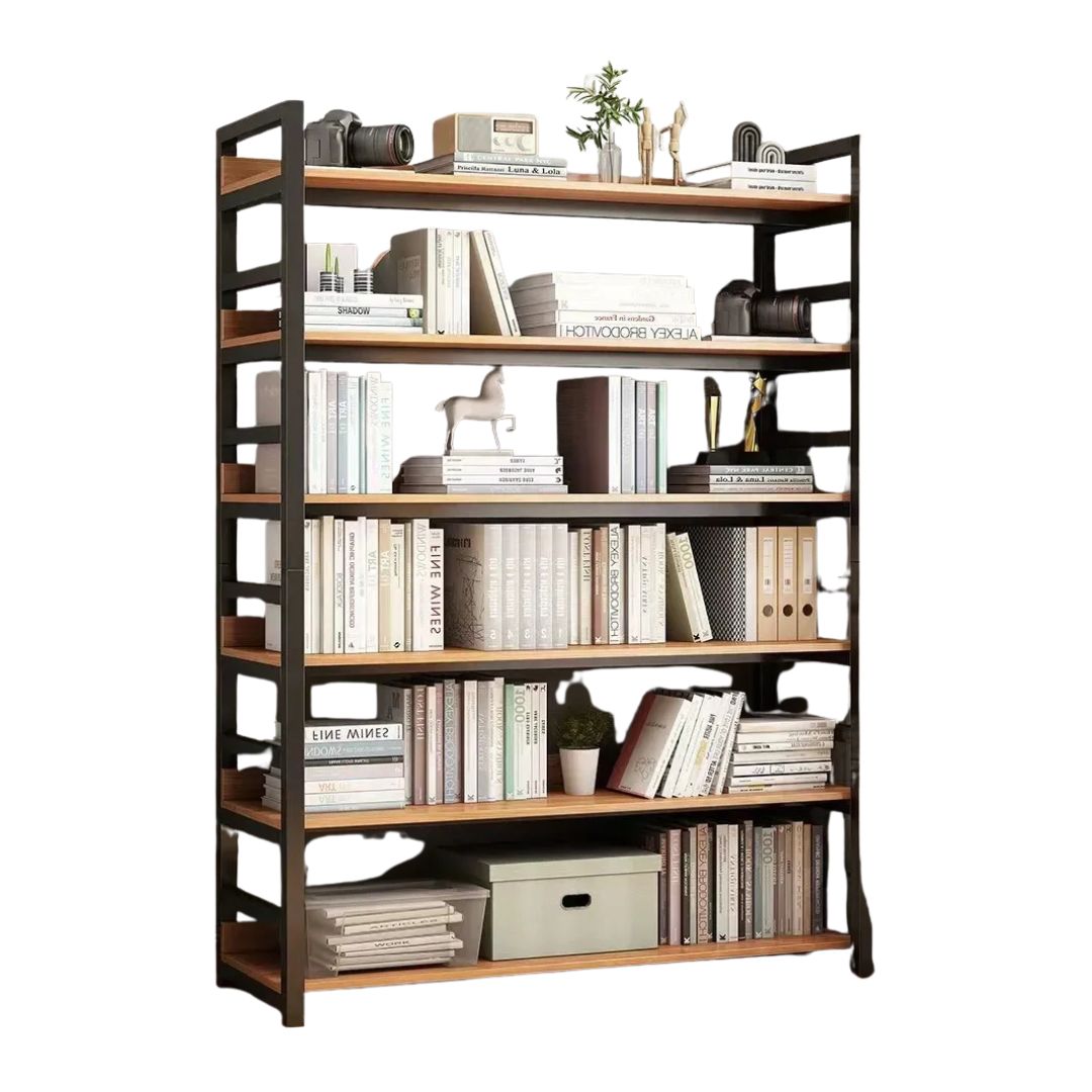 Estantería De Madera Reforzada Industrial Acero Y Madera®