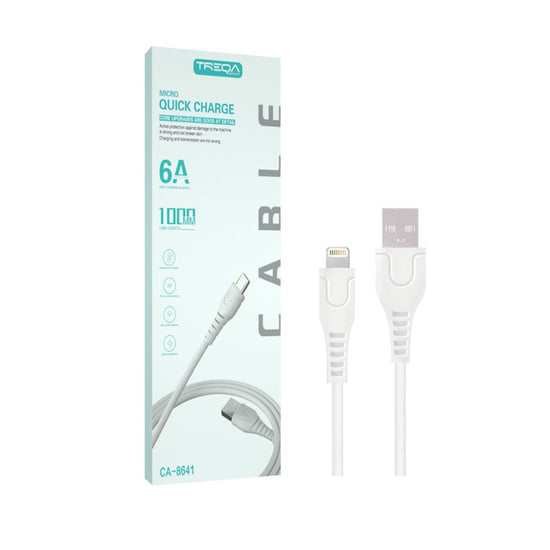 Cable Treqa Compatible Con Entrada Usb Salida Lightning 1m®