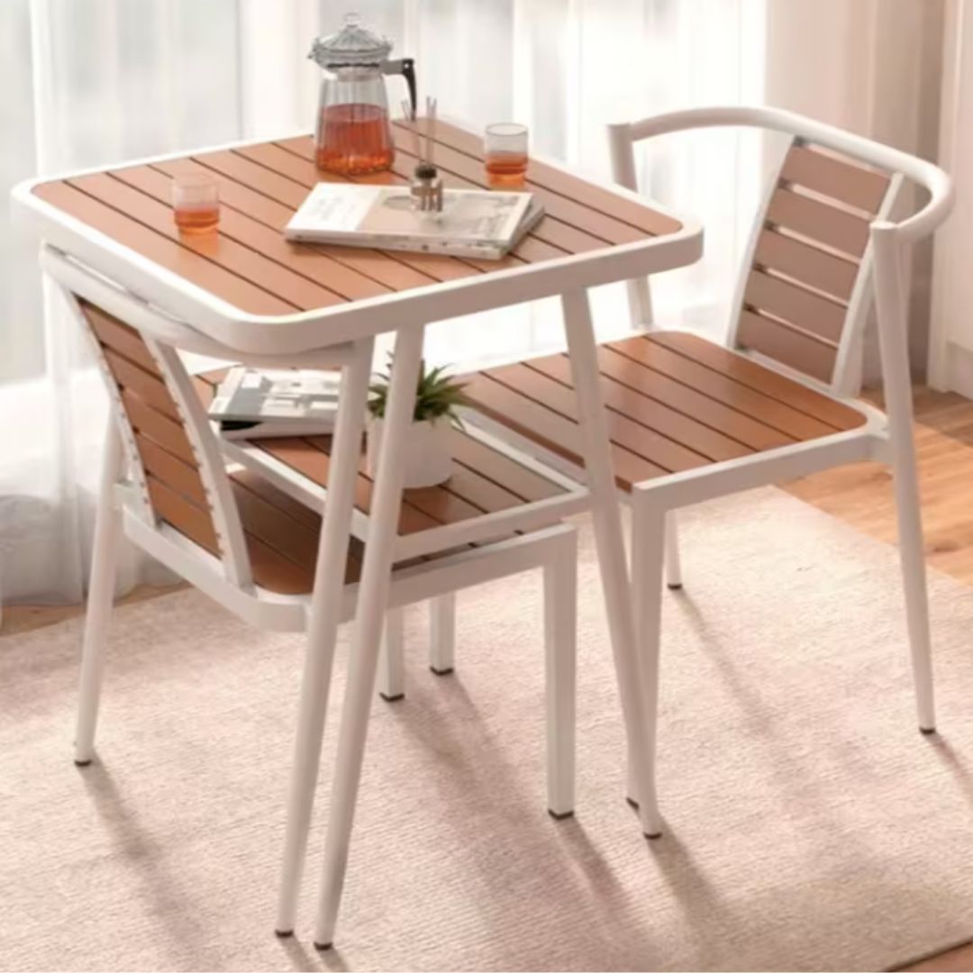Set De Mesa Con 2 Sillas Ideal Para Interior O Exterior M/b®