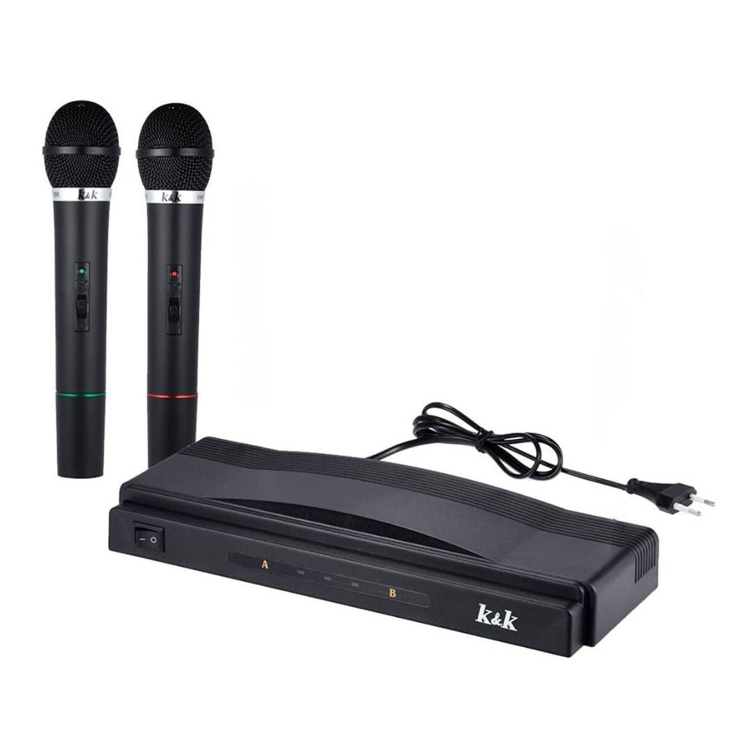 Microfonos Inalambrico Dinamicos X2 C/base Kareoke Premium®